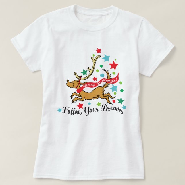T-shirt Grinch | Max - Siga seus Sonhos (Frente do Design)
