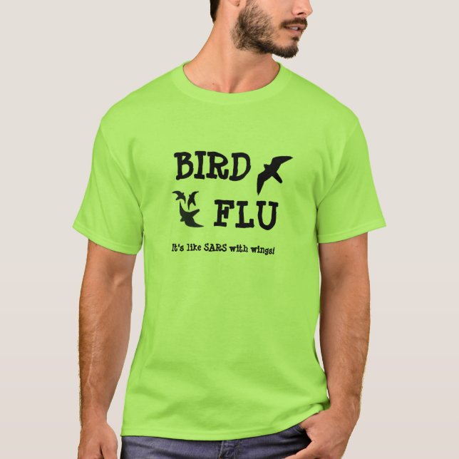 T-shirt Gripe das aves (Frente)