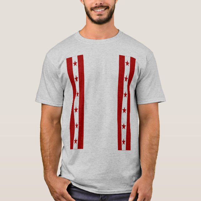 T-shirt gris homme  ETOILES (Frente)