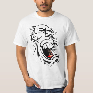 T-shirt gritando