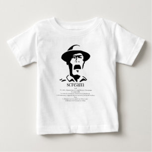 T-shirt gritante com definição