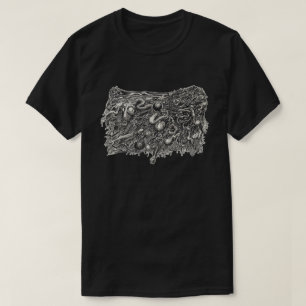 T-shirt Grotesque Número 1, de Brian Benson