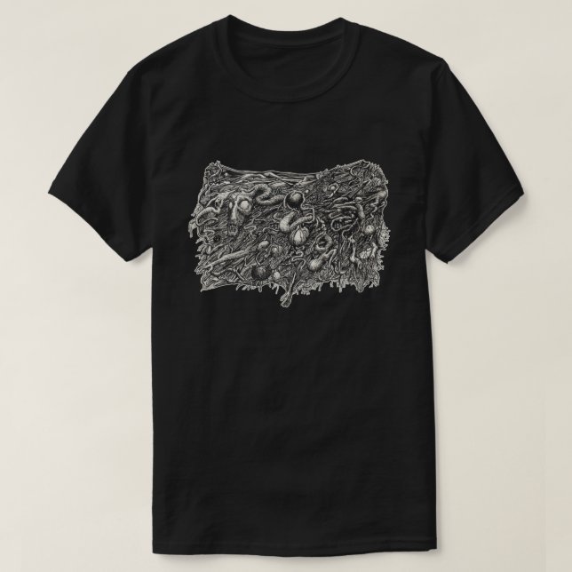 T-shirt Grotesque Número 1, de Brian Benson (Frente do Design)