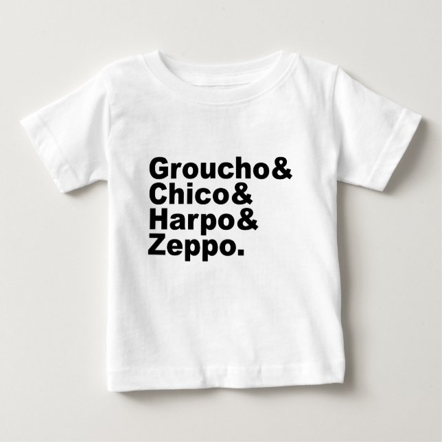 T-shirt Groucho & Chico & Harpo & Zeppo (Frente)