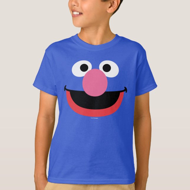T-shirt Grover Face Art (Frente)
