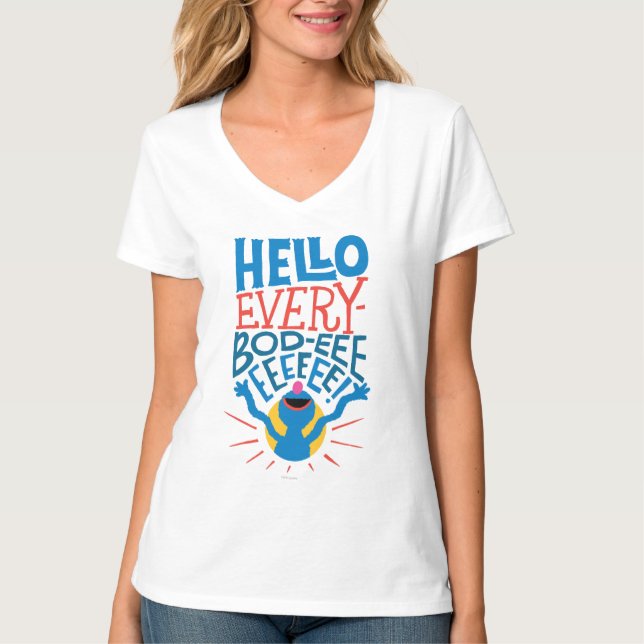 T-shirt Grover Hello (Frente)