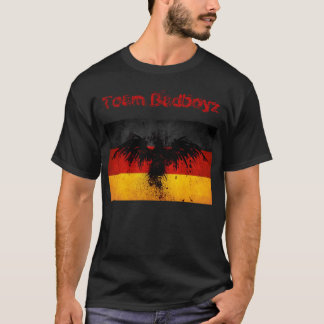 T-shirt Grunge de Badboyz Alemanha da equipe