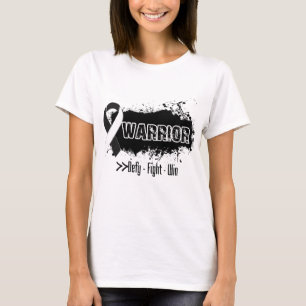 T-shirt Grunge - GUERREIRO - cancer Carcinoid