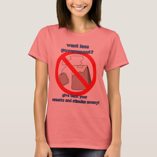T-shirt Grupo anti chá (Frente)