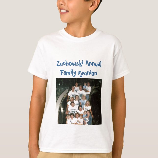 T-shirt grupo - cruzeiro, reunião de família anual de (Frente)