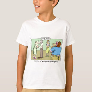 T-shirt Grupo de Apoio a Puxões de Calças Cuecas Funny Mug