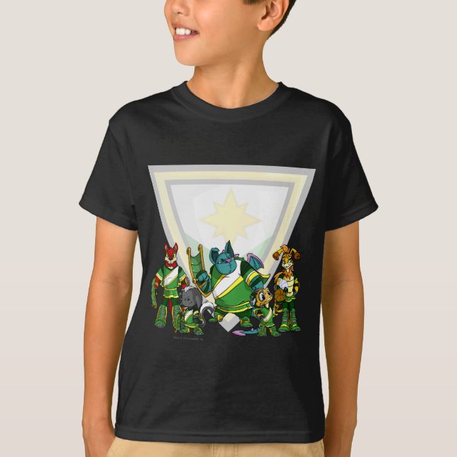 T-shirt Grupo de Brightvale da equipe (Frente)