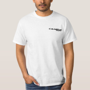 T-shirt grupo de câmera