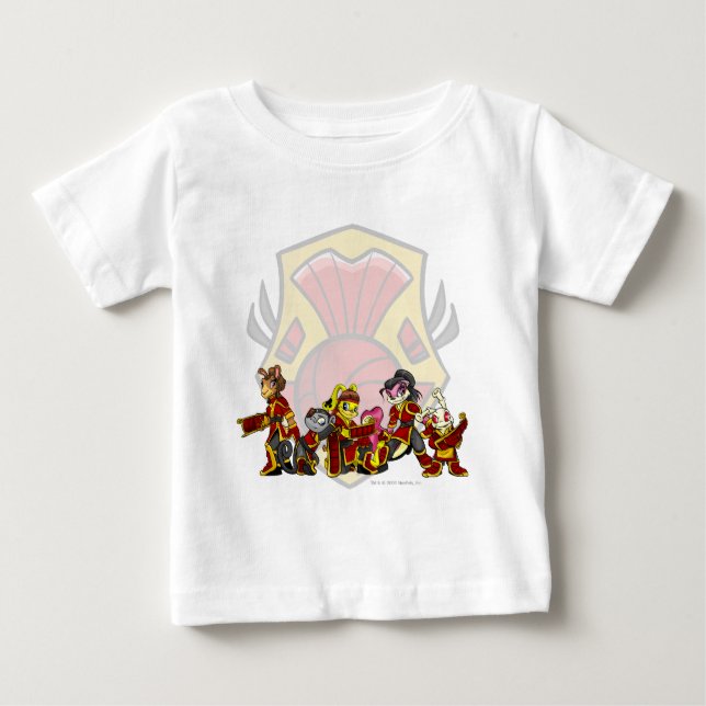 T-shirt Grupo de Shenkuu da equipe (Frente)