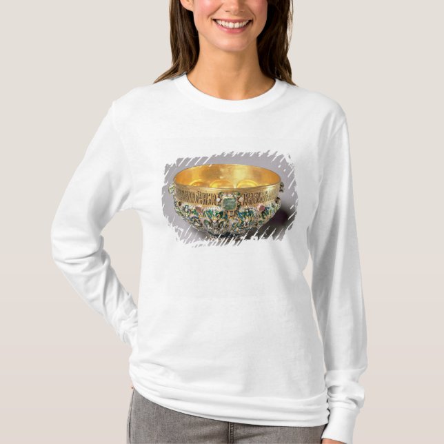 T-shirt Grupo gravado da bacia (Frente)