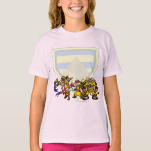 T-shirt Grupo perdido do deserto da equipe