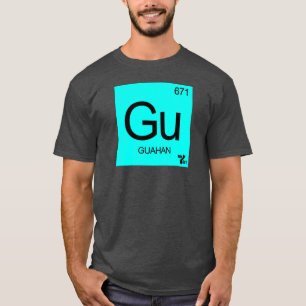 T-shirt GUAM FUNCIONA o elemento raro da ilha 671