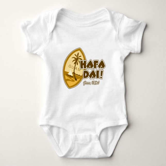 T-shirt Guam Hafa Dai (Frente)
