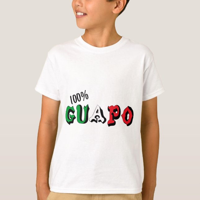 T-shirt Guapo 100% (Frente)