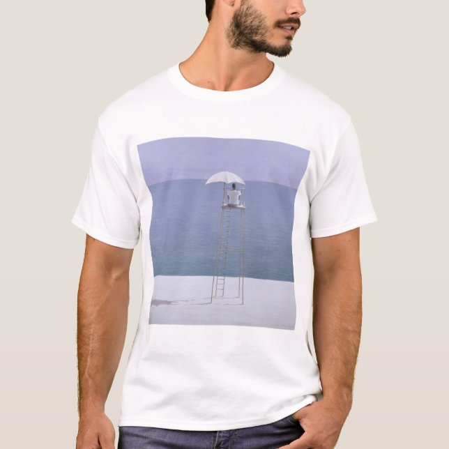 T-shirt Guarda 2004 da praia (Frente)