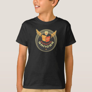 T-shirt Guarda florestal da leitura - preto
