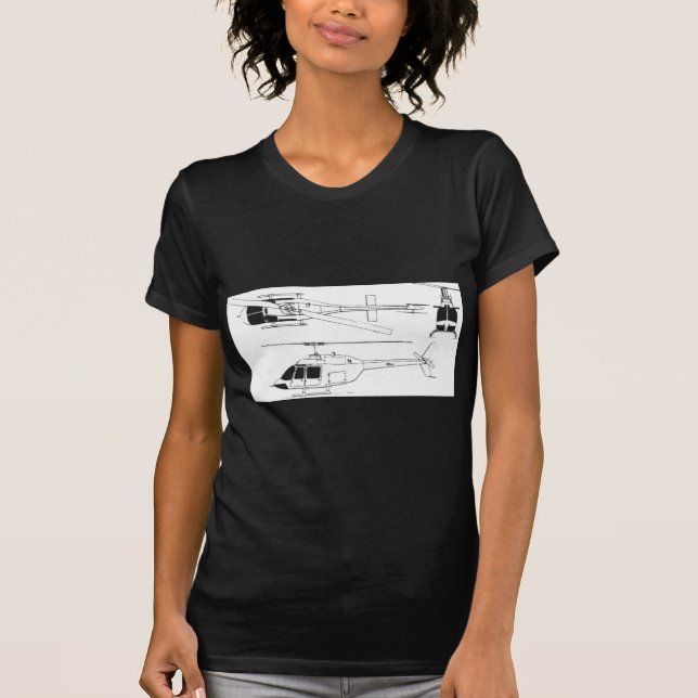 T-shirt Guarda florestal/TH do jato de Bell (Frente)