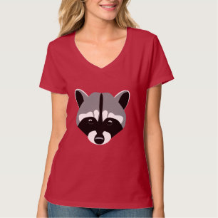 T-shirt Guaxinim com olhos tristes