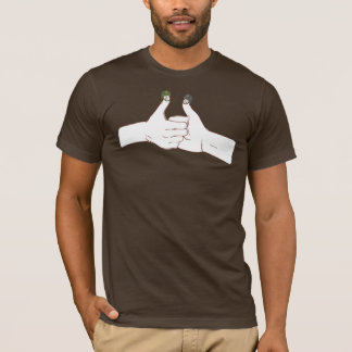 T-shirt Guerra do polegar