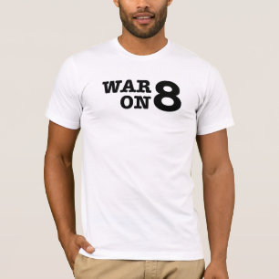T-shirt Guerra no suporte 8