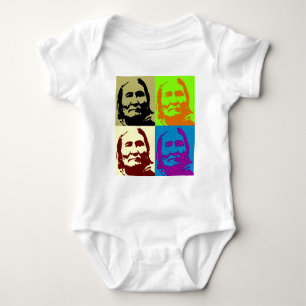 T-shirt Guerreiro da Liberdade da Pop Art Geronimo