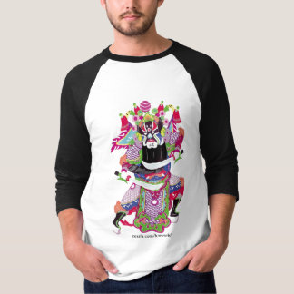 T-shirt Guerreiro da ópera de Beijing do chinês