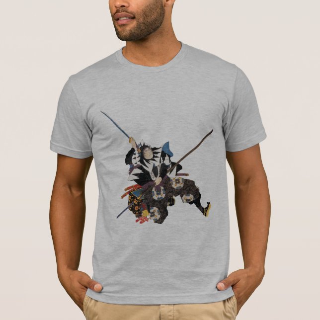T-shirt Guerreiro do samurai (Frente)