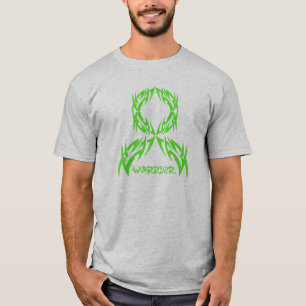 T-shirt Guerreiro dos homens do cancer do linfoma tribal
