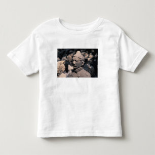 T-shirt guerreiros de terracota no túmulo 2 do Imperador Q