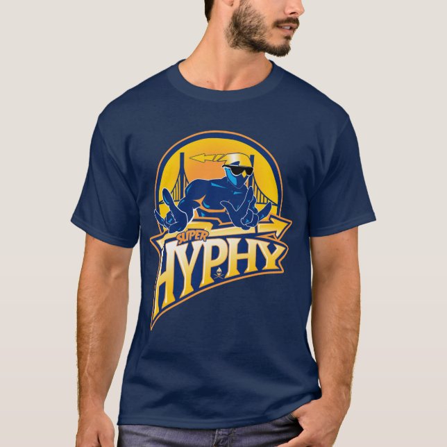 T-shirt Guerreiros super de Hyphy (Frente)