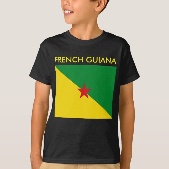 T-SHIRT GUIANA FRANCESA (Frente)