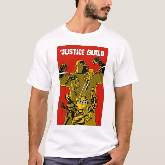 T-shirt Guilda 1 de justiça (Frente)