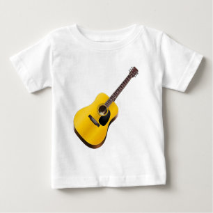 T-shirt Guitarra acústica, instrumento musical, música