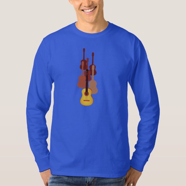 T-shirt Guitarra dinâmicas (Frente)