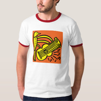 T-shirt Guitarra grande