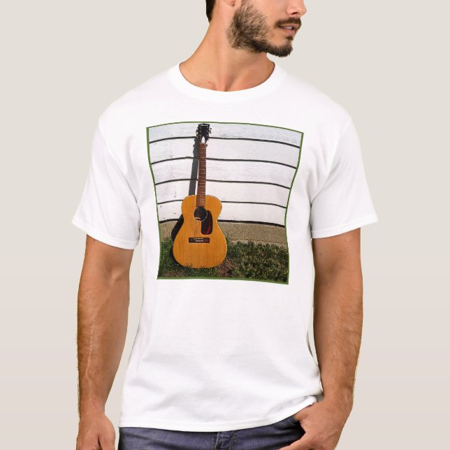 T-shirt Guitarra velha (Frente)