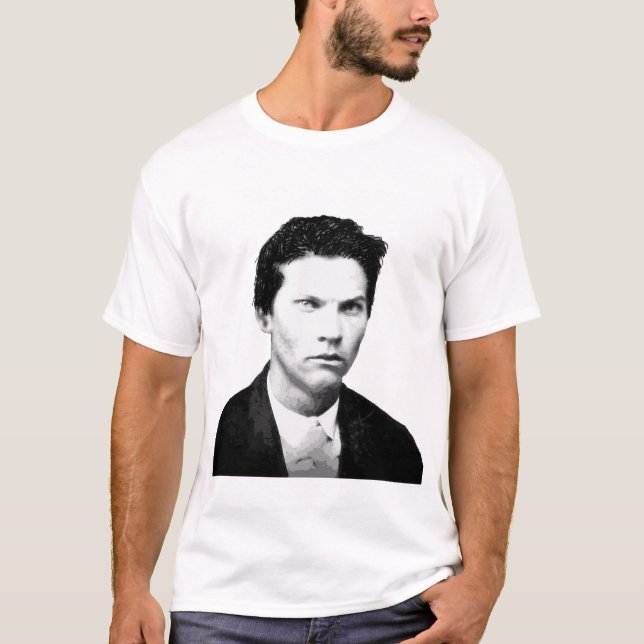 T-SHIRT GUNSLINGER JOHN WESLEY HARDIN (Frente)