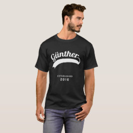 T-shirt Günther original White