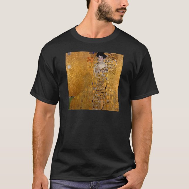 T-shirt Gustav Klimt - Adele Bloch-Bauer I. (Frente)