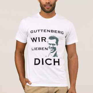 T-SHIRT GUTTENBERG NOS AMORES VOS
