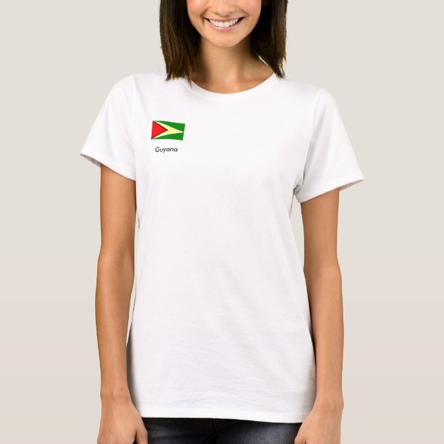 T-shirt Guyana (Frente)