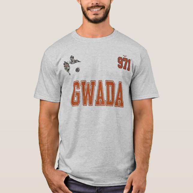 T-shirt gwada (Frente)