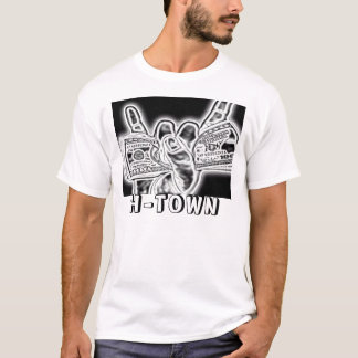 T-shirt H-cidade, H-TOWN