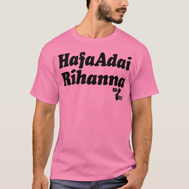 T-shirt Hafa Adai Rihanna (Frente)