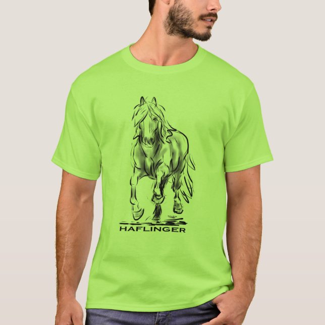 T-shirt Haflinger (Frente)